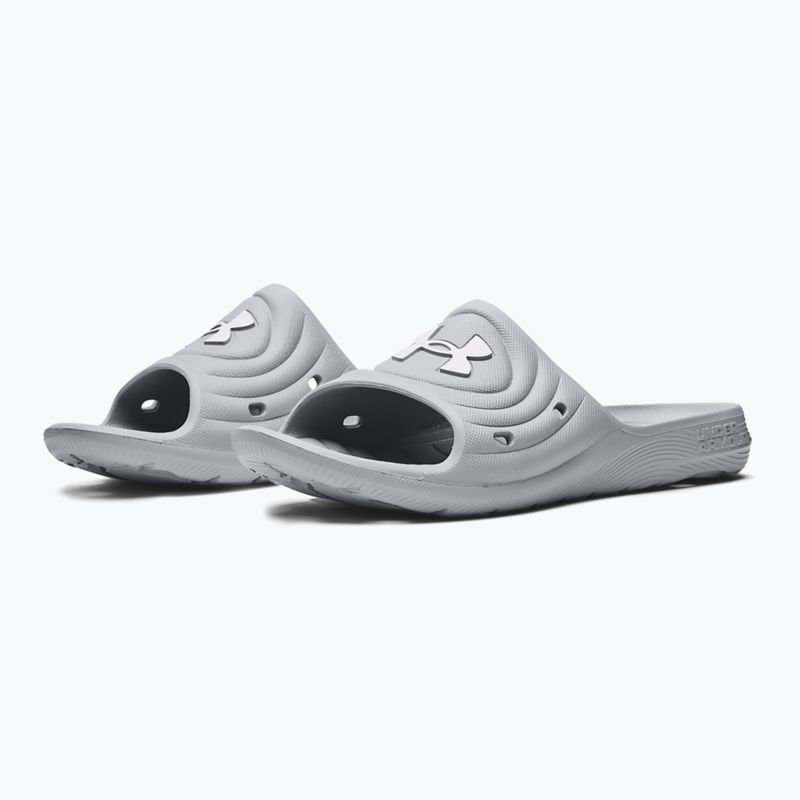 Klapki męskie Under Armour Locker IV SL mod gray/mod gray/white 10