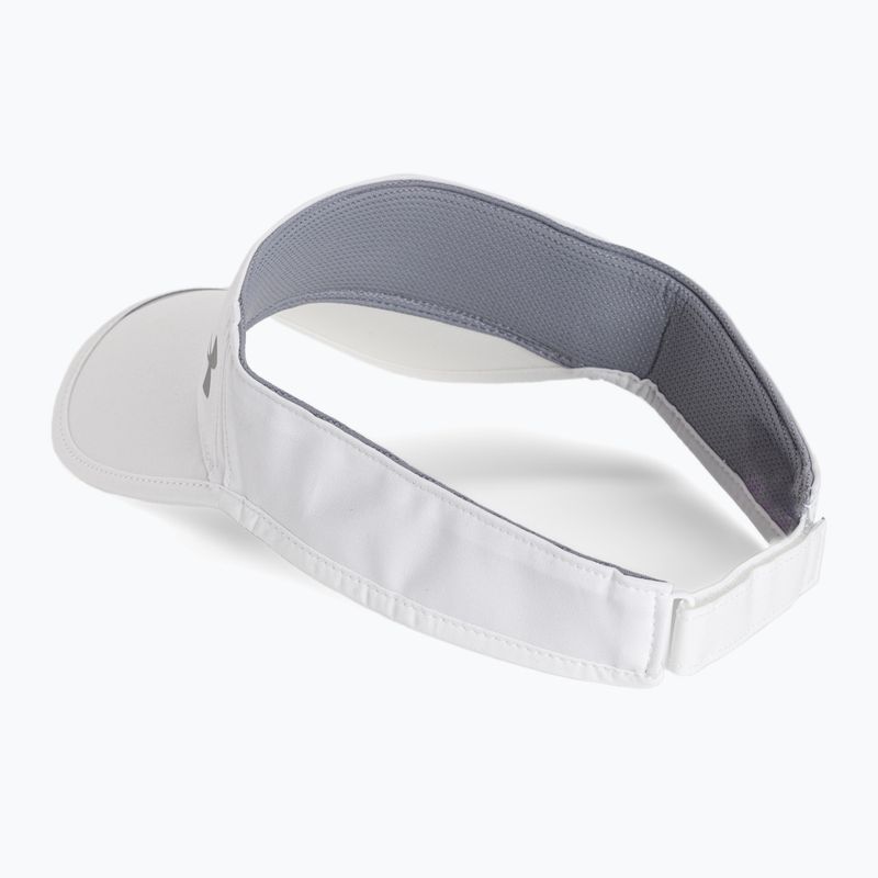 Daszek do biegania męski Under Armour Isochill Launch Run Visor white 3