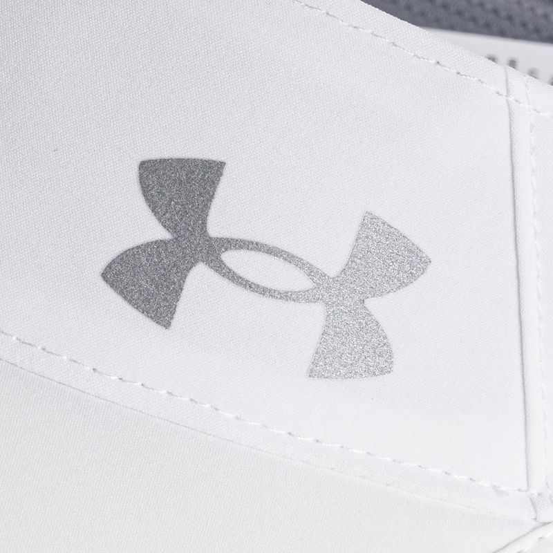 Daszek do biegania męski Under Armour Isochill Launch Run Visor white 5