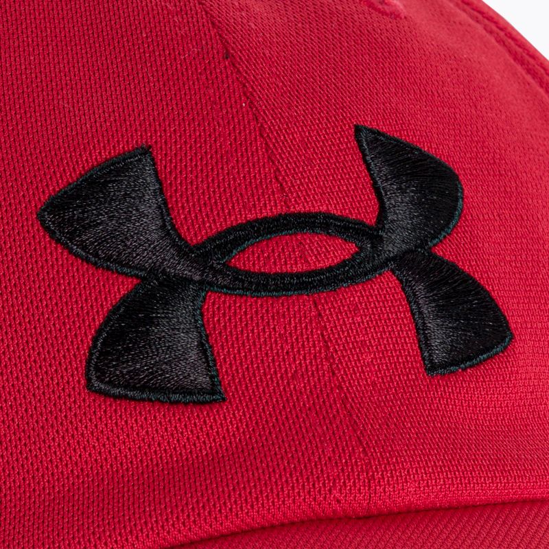 Czapka z daszkiem męska Under Armour Blitzing Adj red 5