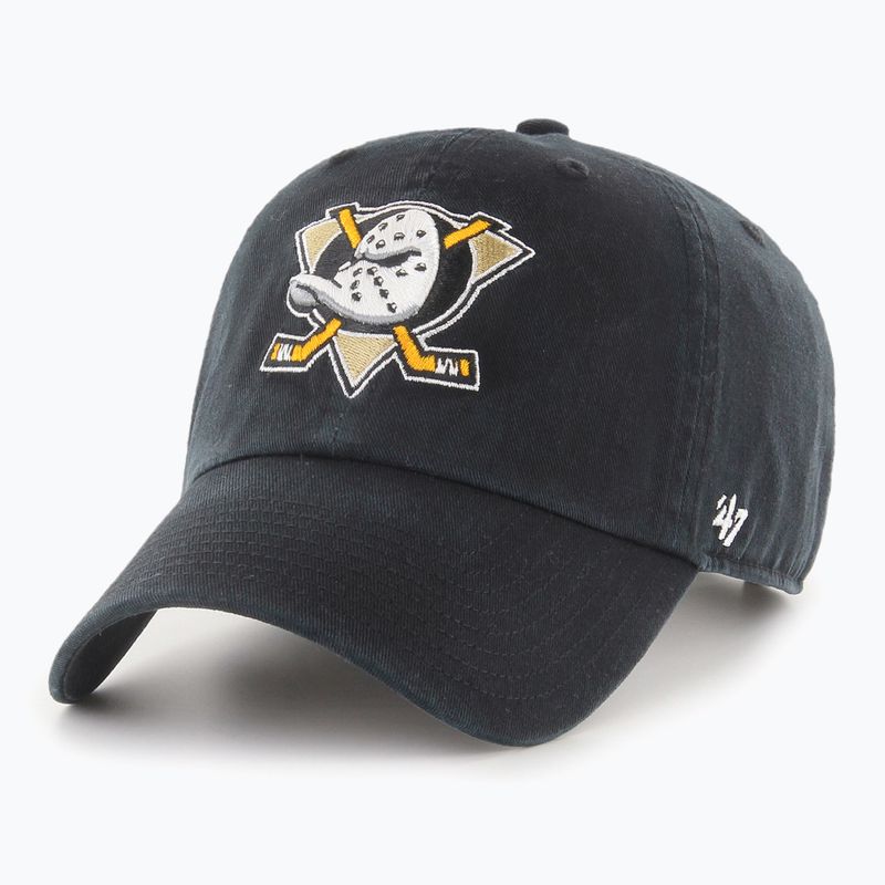 Czapka z daszkiem 47 Brand NHL Anaheim Ducks CLEAN UP black 5