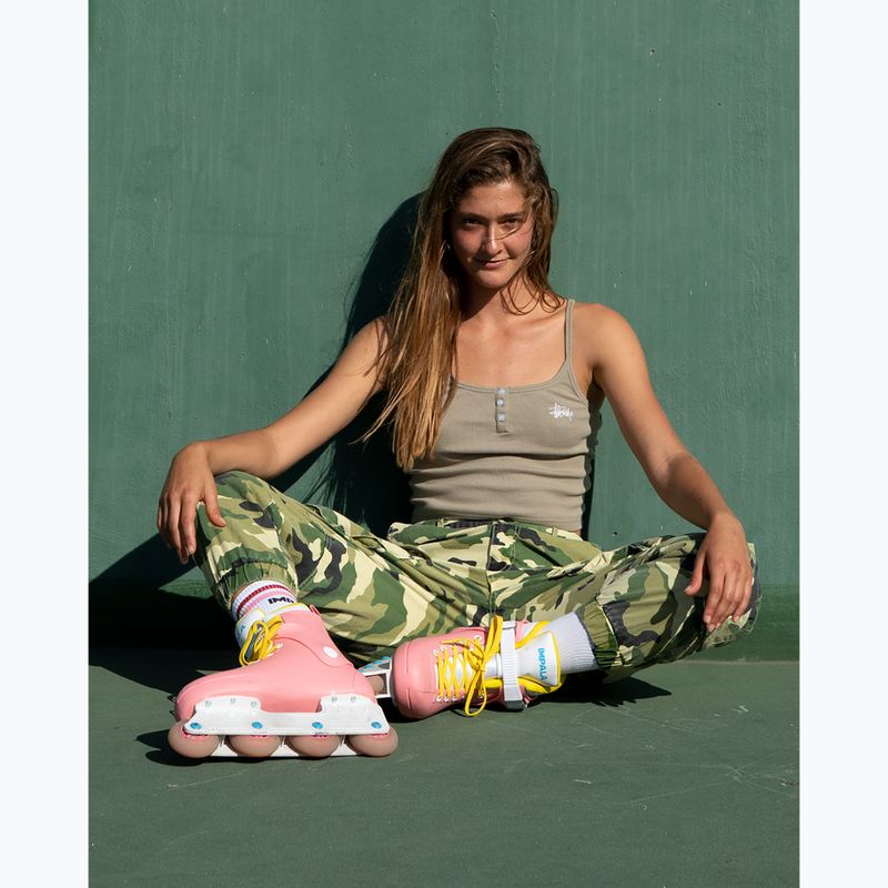 Rolki damskie IMPALA Lightspeed Inline Skate pink yellow 9