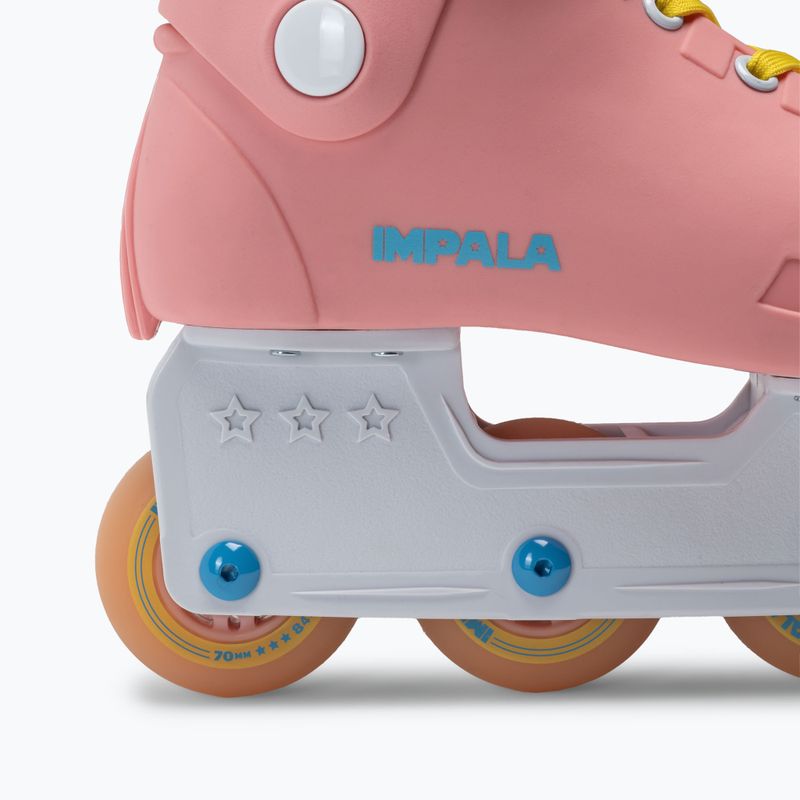 Rolki damskie IMPALA Lightspeed Inline Skate pink yellow 8