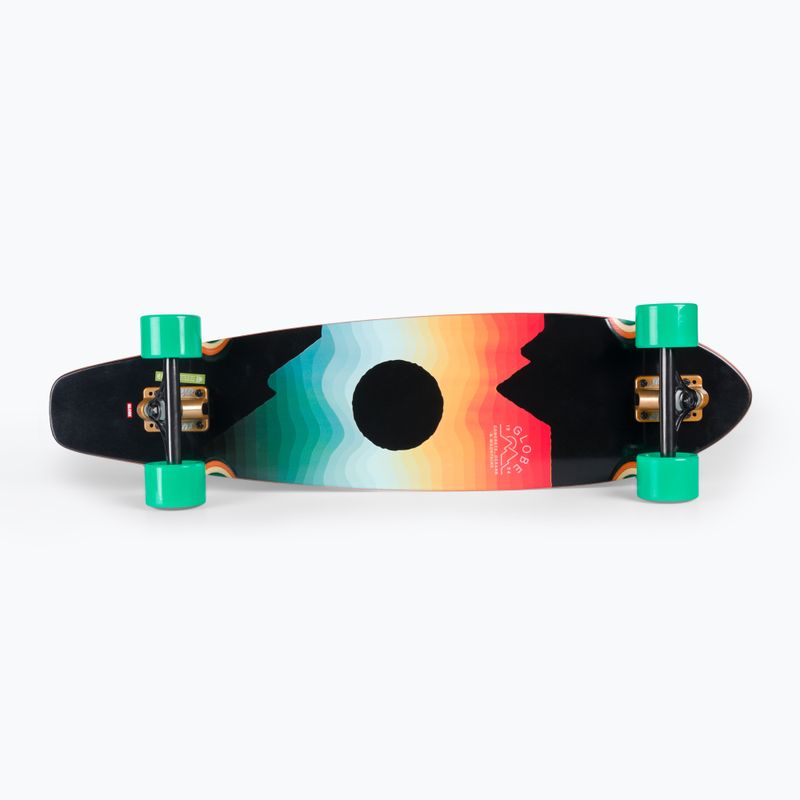 Deskorolka longboard Globe Arcadia black maple/chromeset