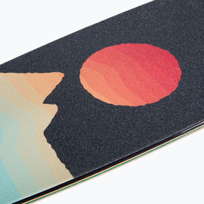 Deskorolka longboard Globe Arcadia black maple/chromeset 9
