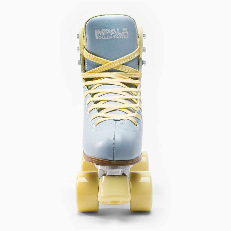 Wrotki damskie IMPALA Quad Skate sky blue yellow 5