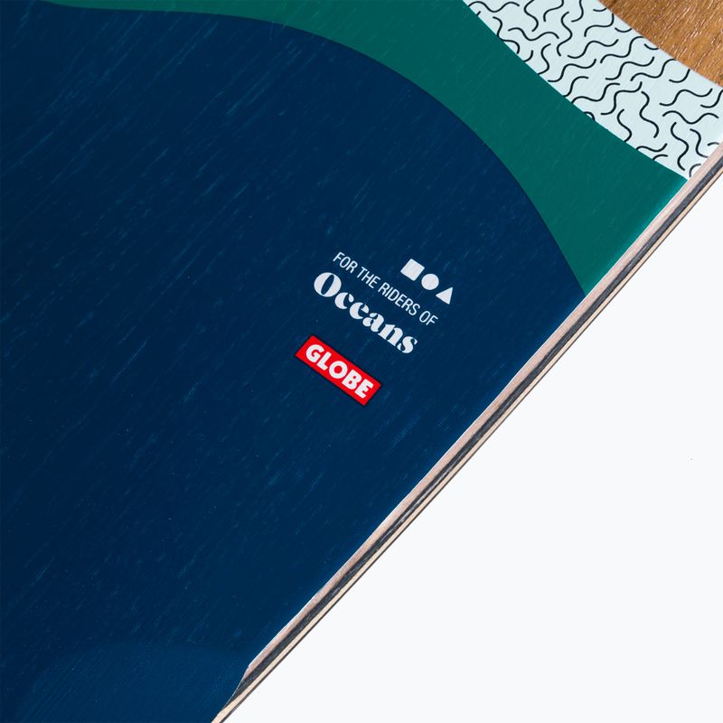 Deskorolka longboard Globe Big Blazer teak/oceans 8