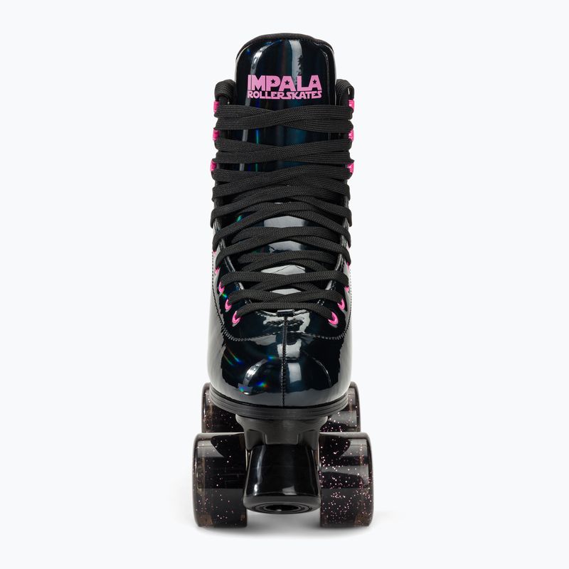 Wrotki damskie IMPALA Quad Skate black holographic 6