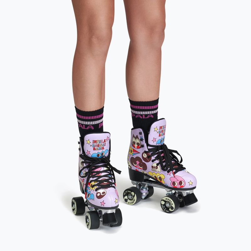 Wrotki damskie IMPALA Quad Skate burger babie 9