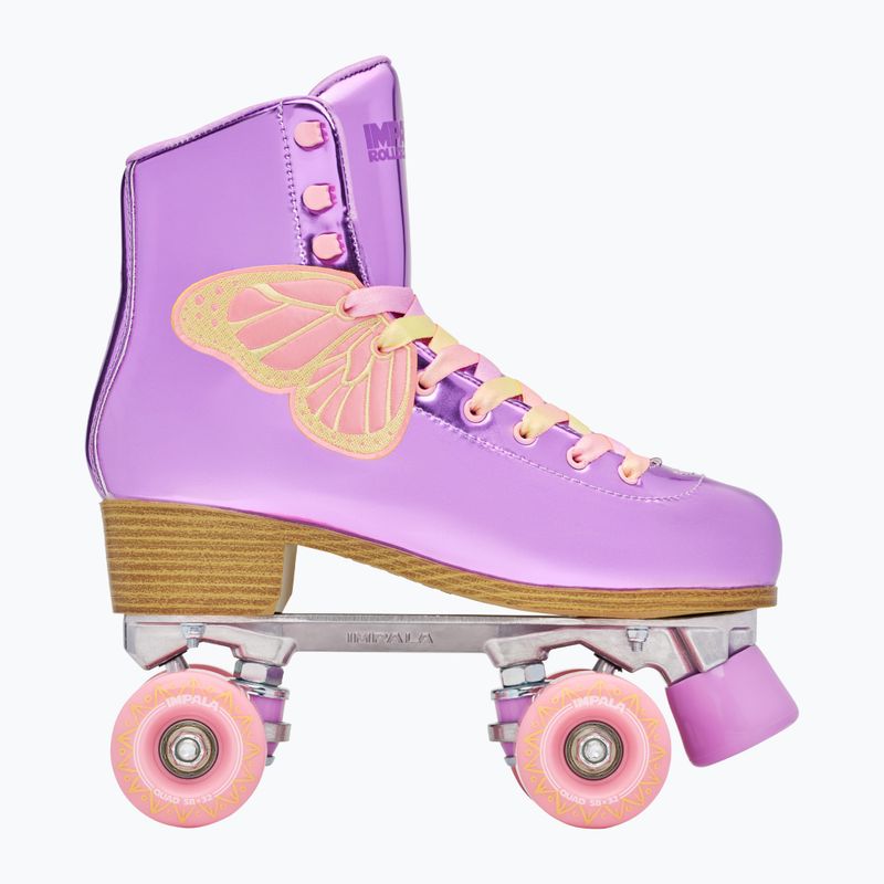 Wrotki damskie IMPALA Quad Skate lavender flutter 2