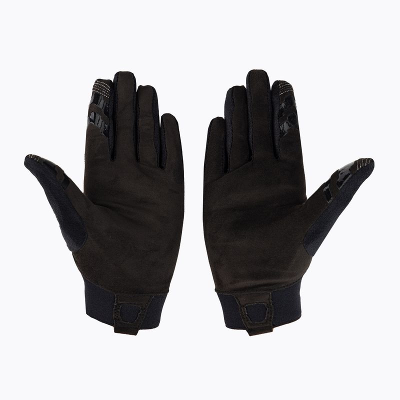 Rękawiczki rowerowe damskie Dakine Covert ochre stripe/port 2
