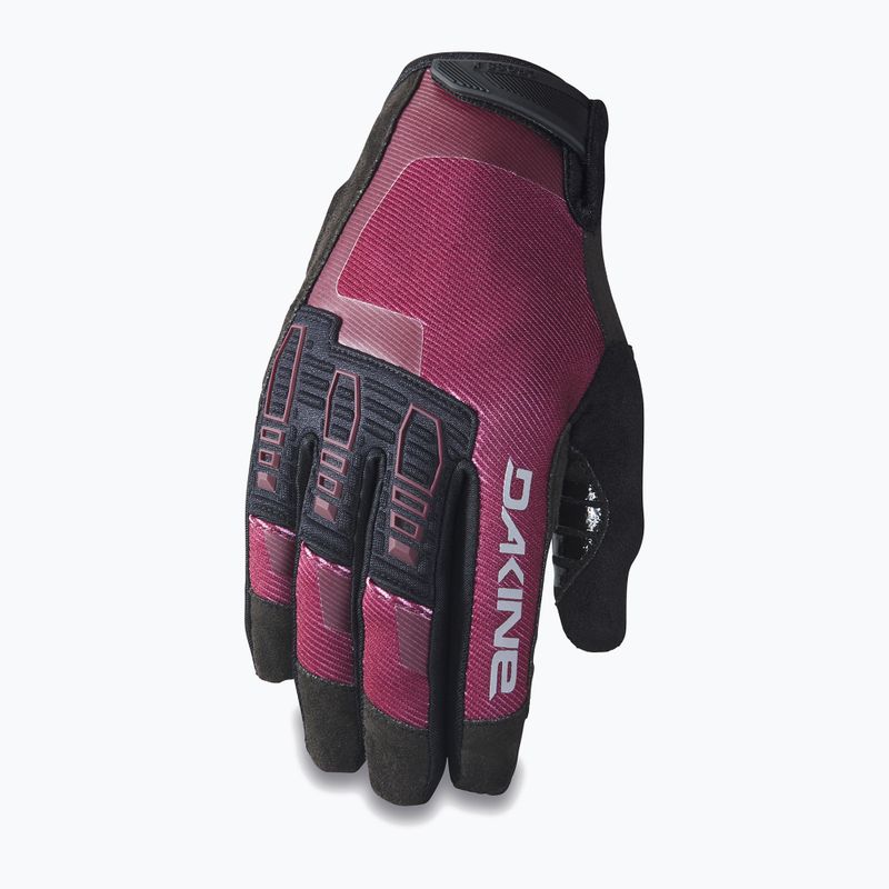 Rękawiczki rowerowe damskie Dakine Cross-X port red 5