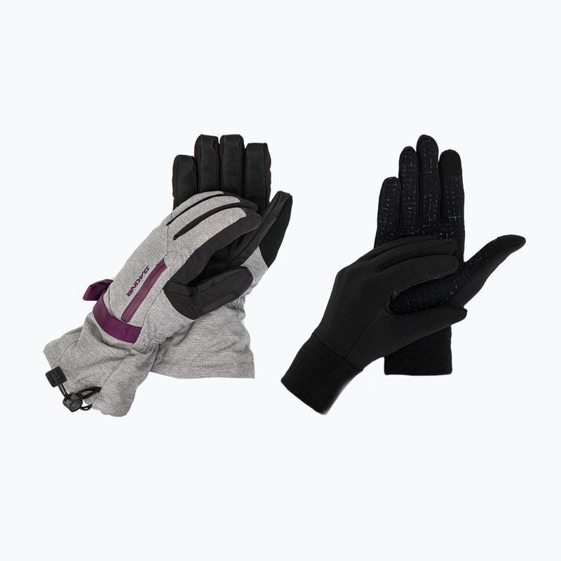 Rękawice snowboardowe damskie Dakine Sequoia Gore-Tex Glove silver grey