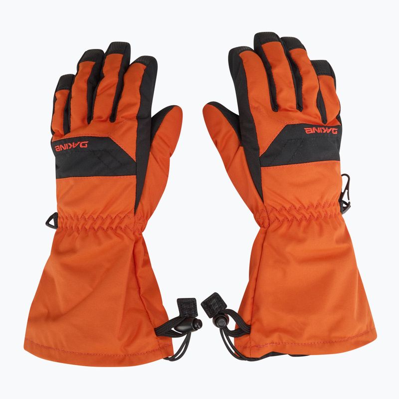 Rękawice snowboardowe dziecięce Dakine Yukon pureed pumpkin 3