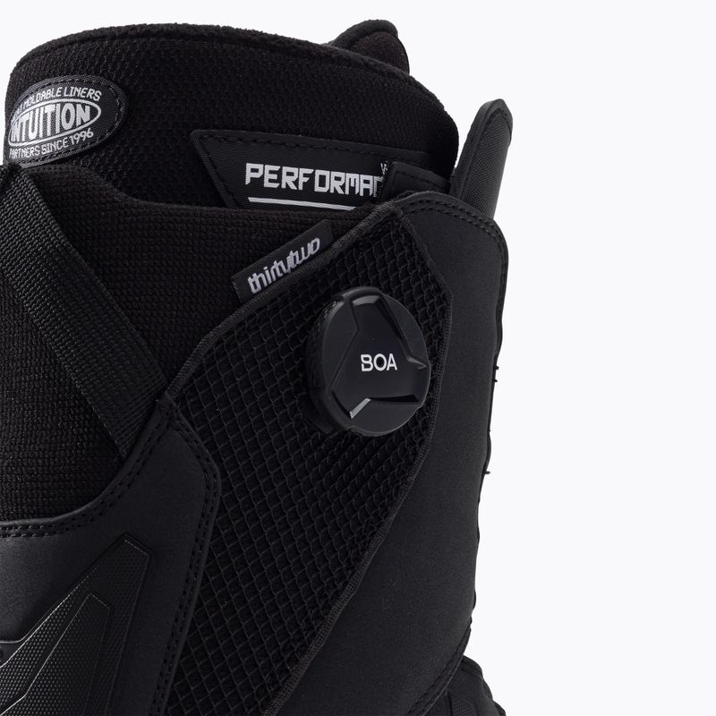 Buty snowboardowe męskie ThirtyTwo Tm-2 Double Boa Wide black 7