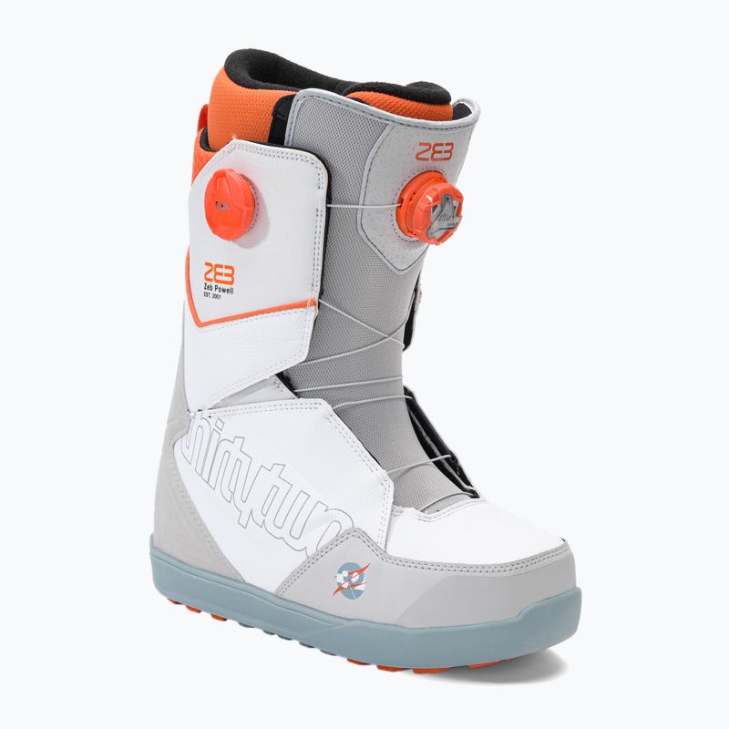Buty snowboardowe męskie ThirtyTwo Lashed Double Boa Powell '22 grey/white/orange
