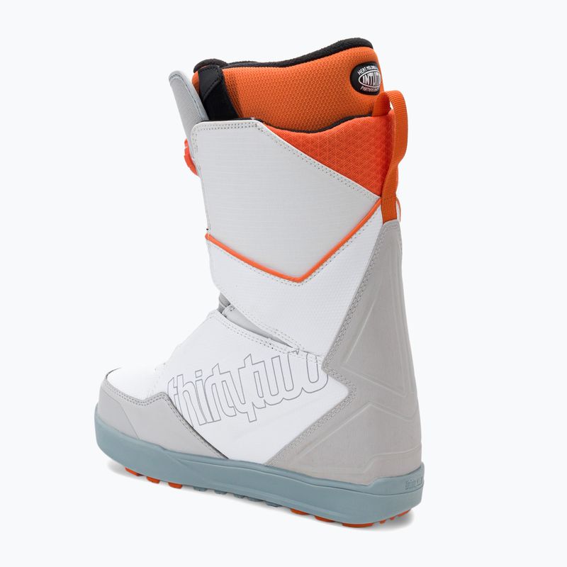 Buty snowboardowe męskie ThirtyTwo Lashed Double Boa Powell '22 grey/white/orange 2