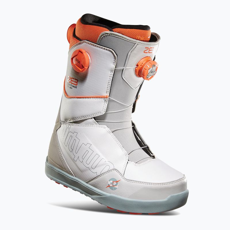 Buty snowboardowe męskie ThirtyTwo Lashed Double Boa Powell '22 grey/white/orange 10