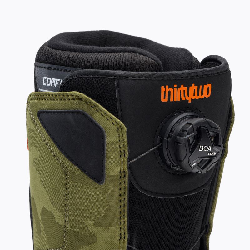 Buty snowboardowe męskie ThirtyTwo Shifty Boa '22 green/black 6