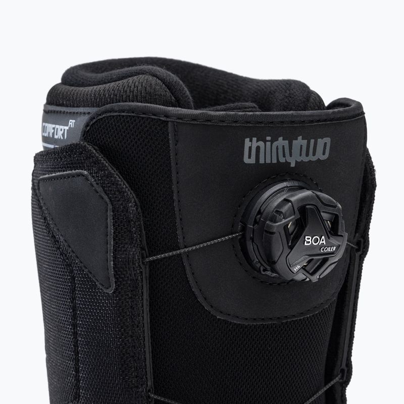 Buty snowboardowe męskie ThirtyTwo Shifty Boa '22 black 6