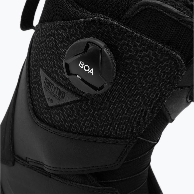 Buty snowboardowe damskie ThirtyTwo Lashed Double Boa W'S '22 black 7