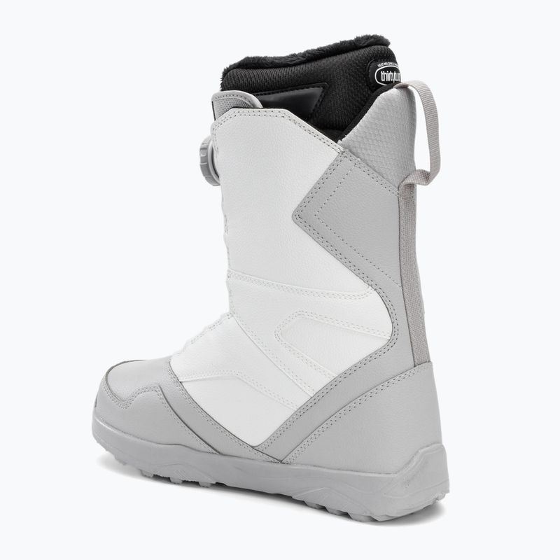Buty snowboardowe damskie ThirtyTwo Stw Double Boa W'S '22 grey/white 2