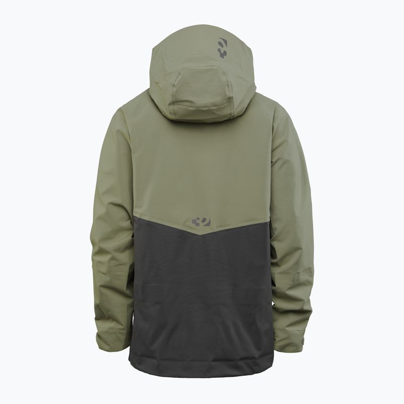 Kurtka snowboardowa męska ThirtyTwo TM-3 black/olive 2