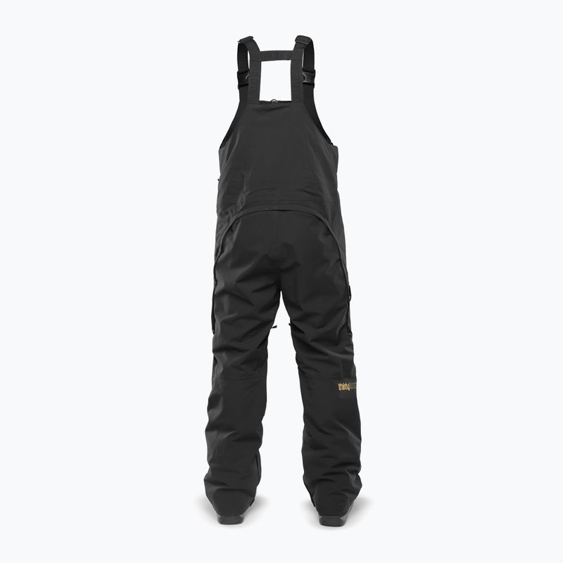 Spodnie snowboardowe męskie ThirtyTwo Deep Creek Bib black 2