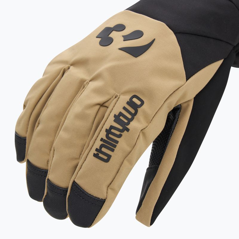 Rękawice snowboardowe męskie ThirtyTwo Lashed Glove khaki 4