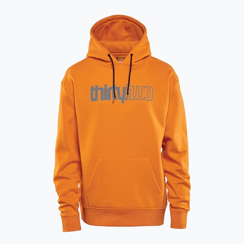 Bluza męska ThirtyTwo Double Tech Hoodie grey/orange