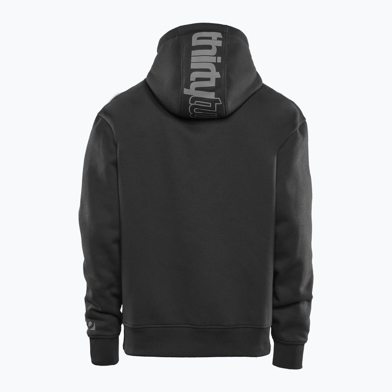 Bluza męska ThirtyTwo Double Tech Hoodie black/charcoal 2