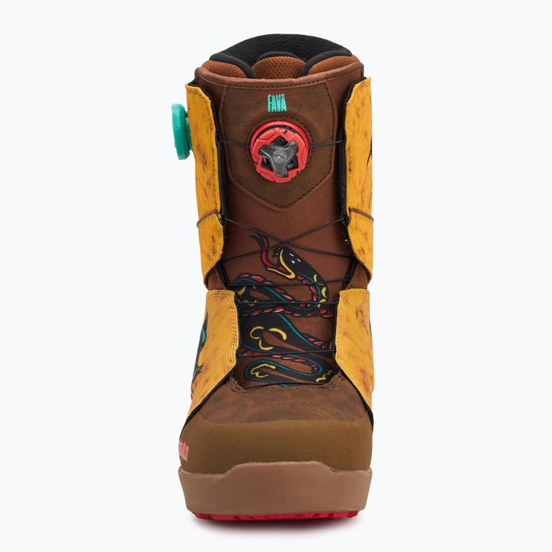 Buty snowboardowe męskie ThirtyTwo Lashed Double Boa Fava '24 tobacco 3