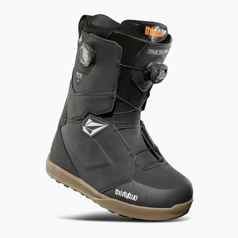 Buty snowboardowe męskie ThirtyTwo Lashed Double Boa X Volcom '24 black/gum 6