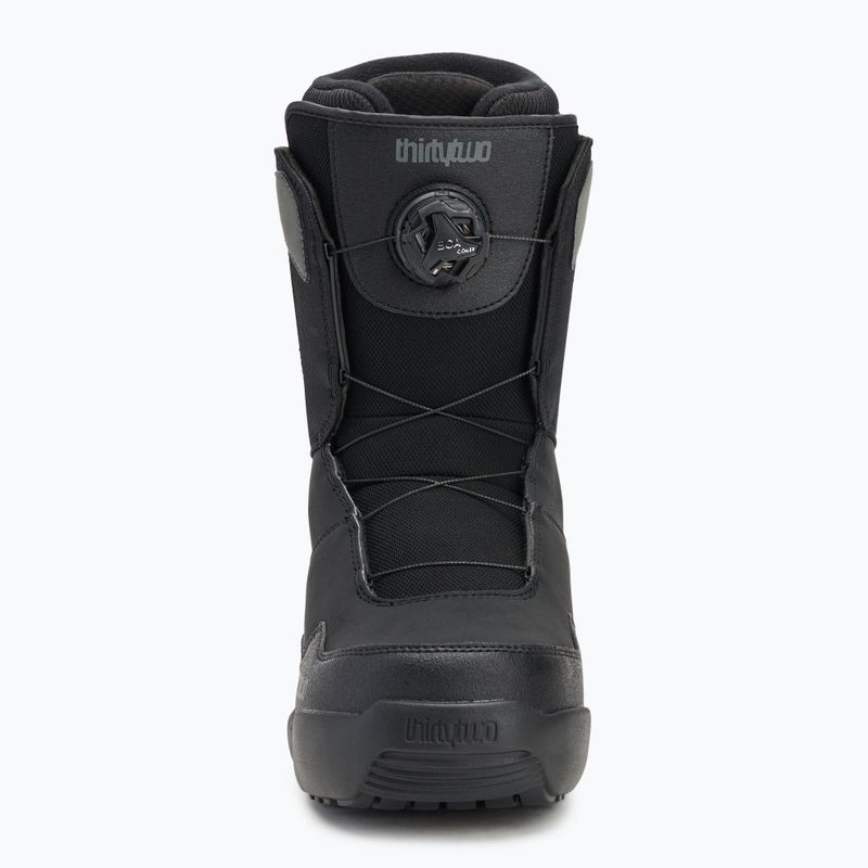 Buty snowboardowe męskie ThirtyTwo Shifty Boa '24 black/black 3
