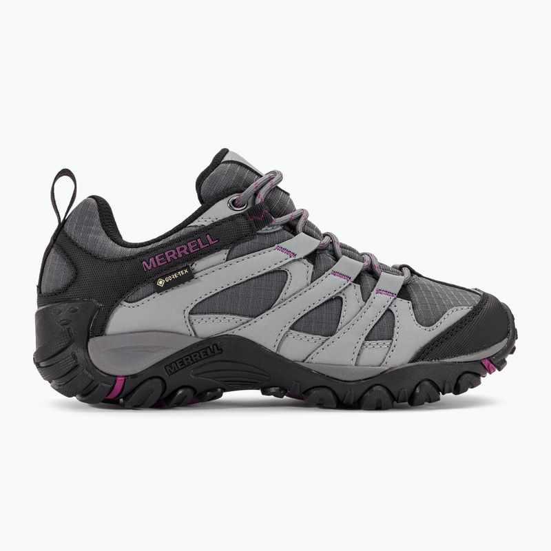 Buty turystyczne damskie Merrell Claypool Sport GTX monument/mulberry 2