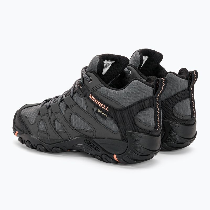 Buty turystyczne damskie Merrell Claypool Sport Mid GTX grey/peach 3