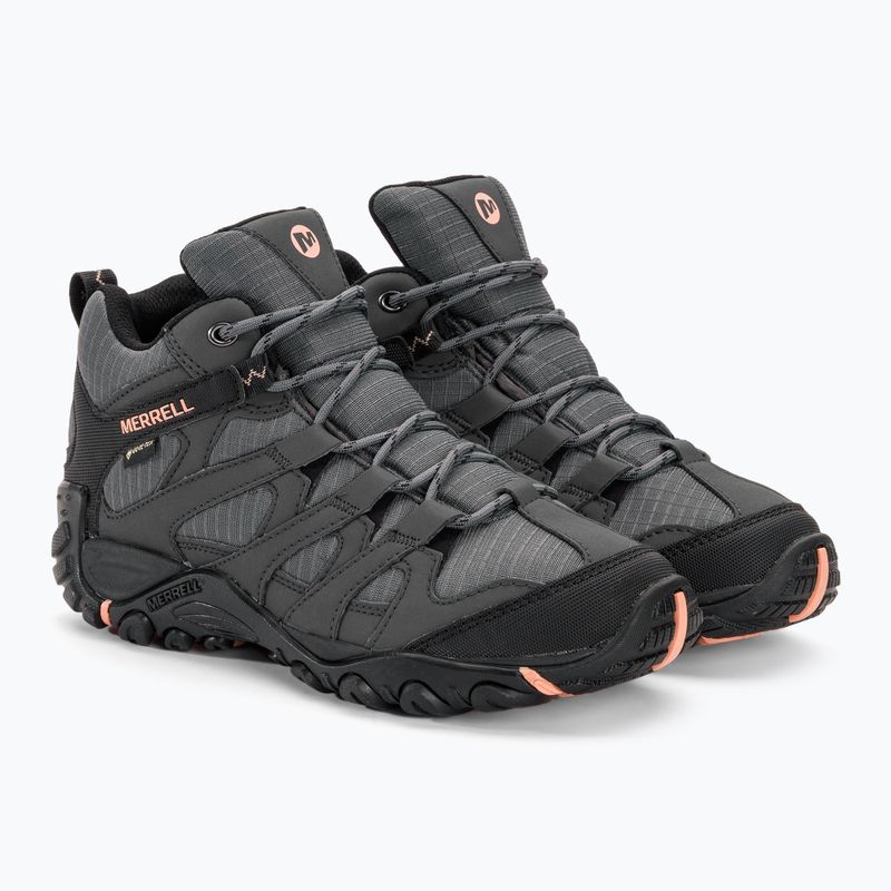 Buty turystyczne damskie Merrell Claypool Sport Mid GTX grey/peach 4