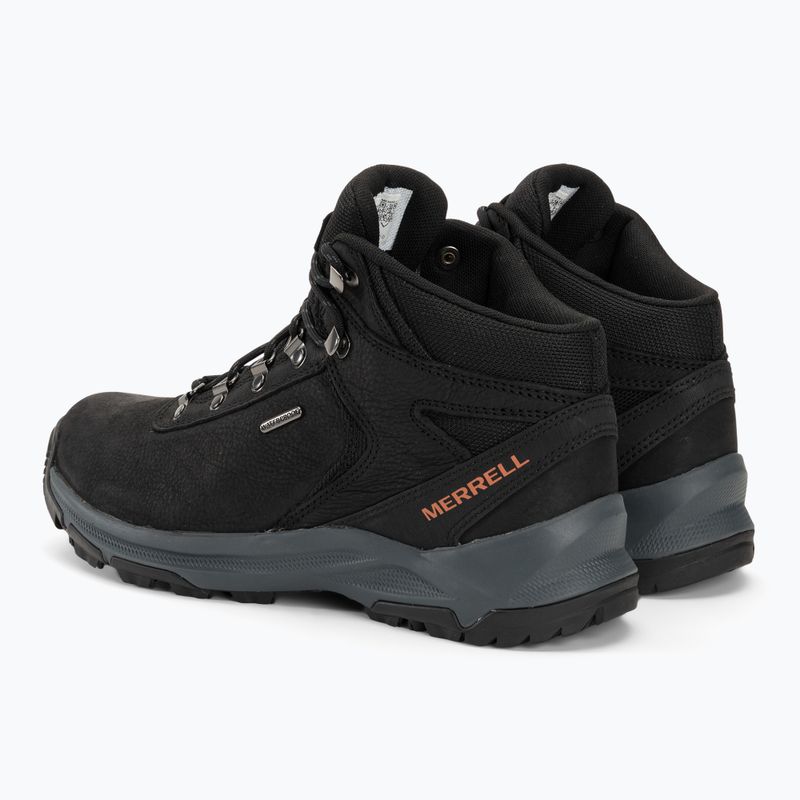 Buty turystyczne męskie Merrell Erie Mid Ltr WP black 3