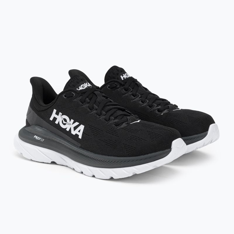 Buty do biegania damskie HOKA Mach 4 black/dark shadow 4