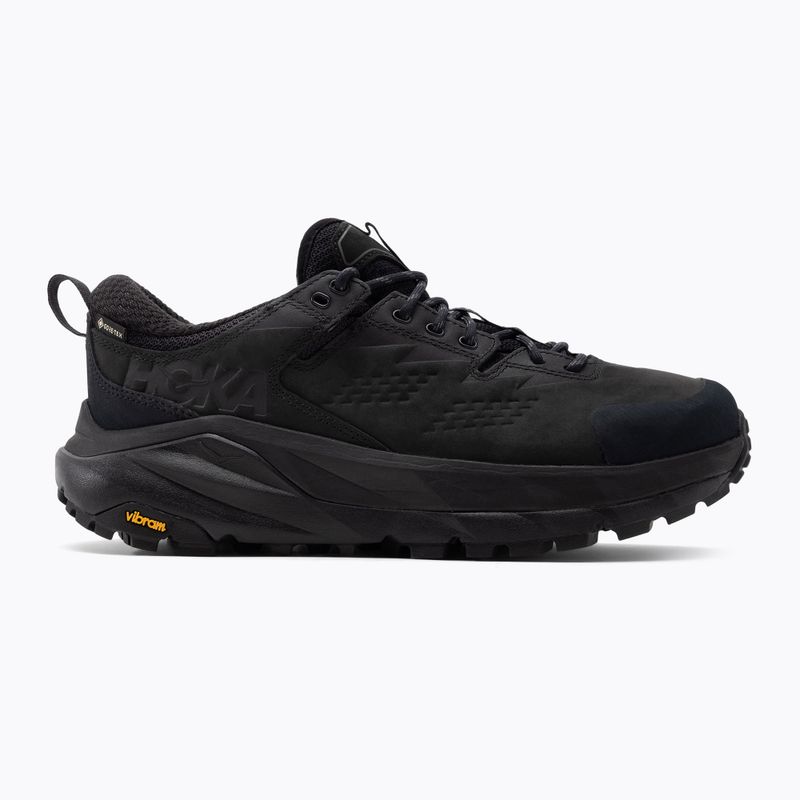 Buty trekkingowe męskie HOKA Kaha Low GTX black/charcoal gray 2