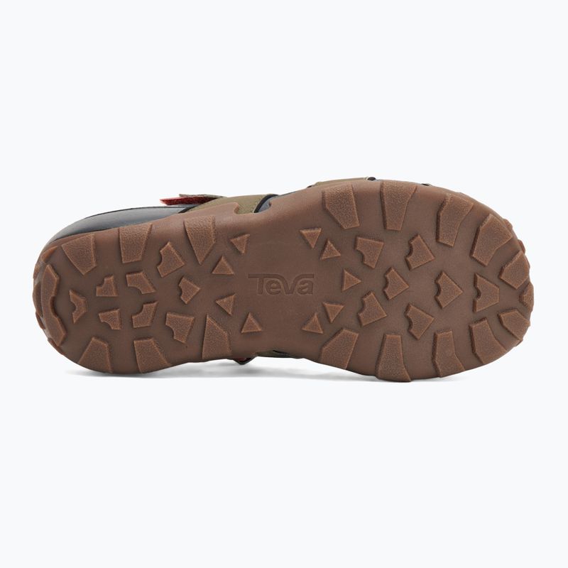 Sandały męskie Teva Flintwood dark olive 4