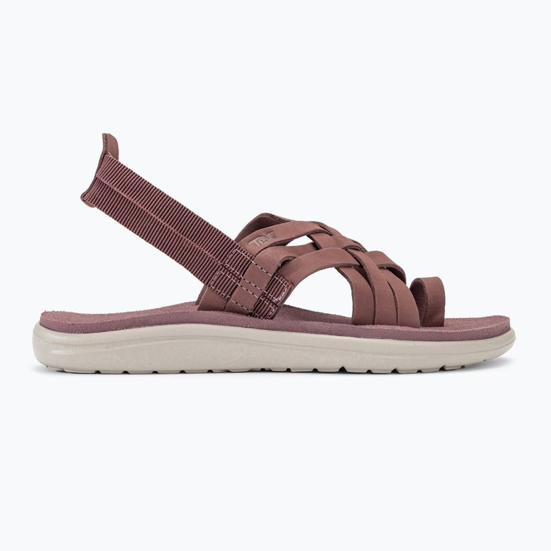 Sandały damskie Teva Voya Strappy Leather twilight mauve 2