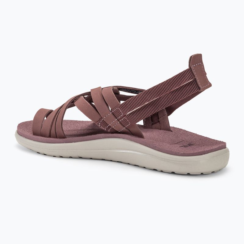 Sandały damskie Teva Voya Strappy Leather twilight mauve 3