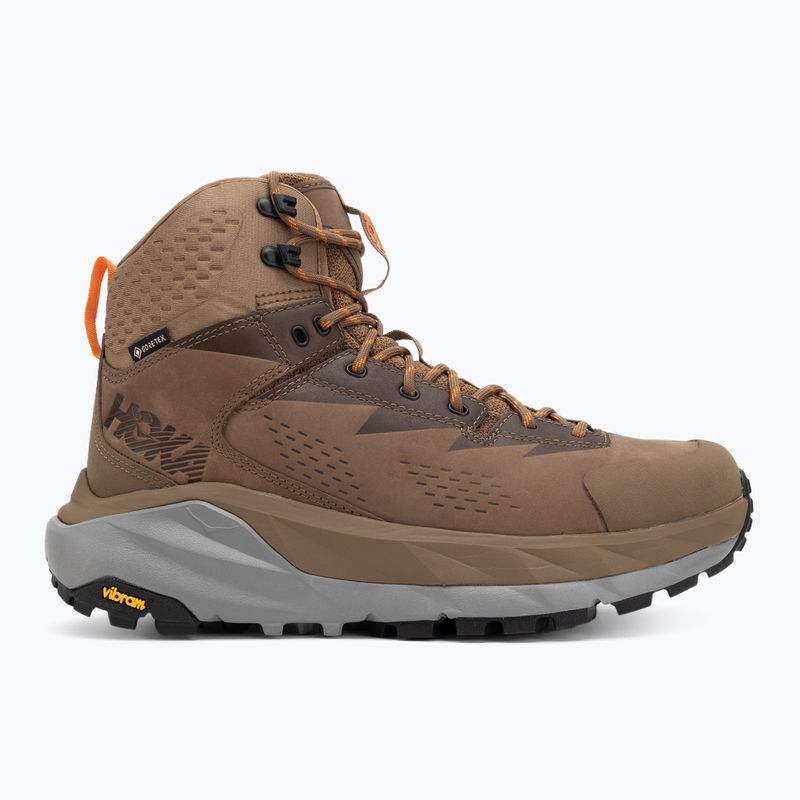 Buty trekkingowe męskie HOKA Kaha GTX otter/persimmon/orange 2