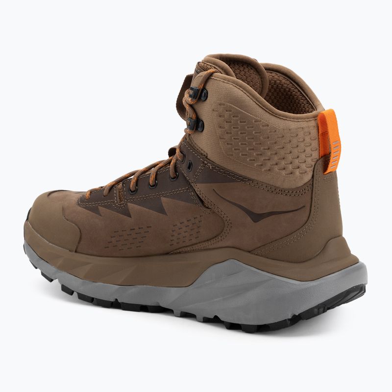Buty trekkingowe męskie HOKA Kaha GTX otter/persimmon/orange 3