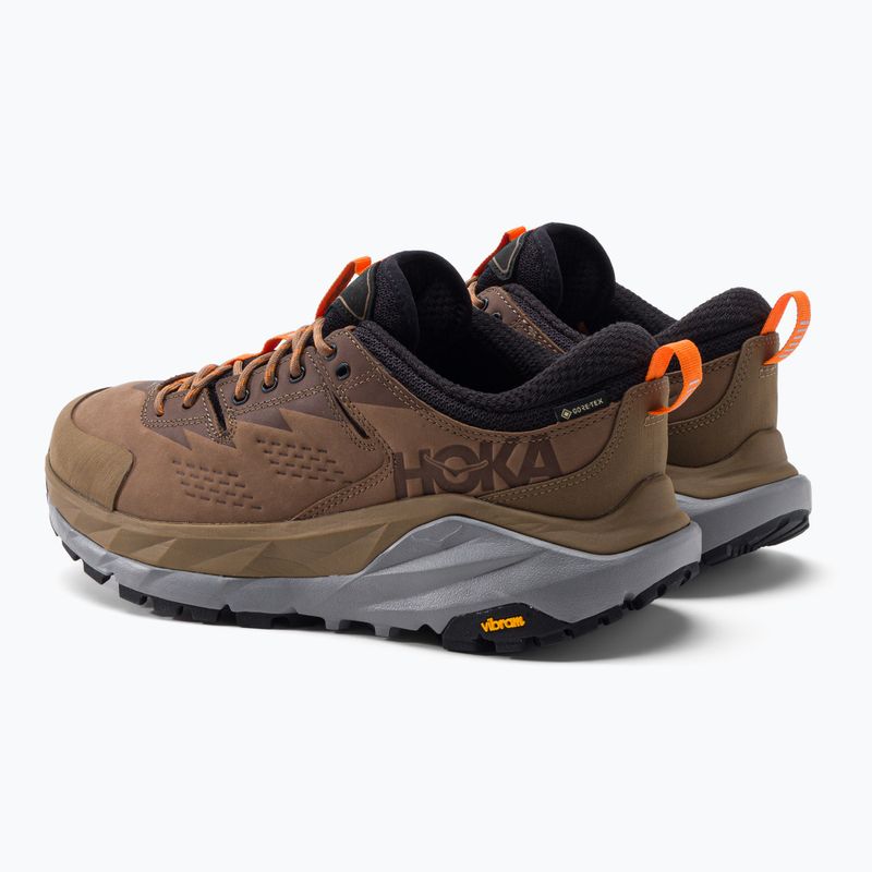 Buty trekkingowe męskie HOKA Kaha Low GTX otter/persimmon 3