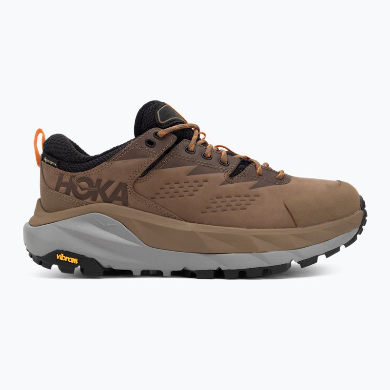 Buty trekkingowe męskie HOKA Kaha Low GTX otter persimmon/orange 2
