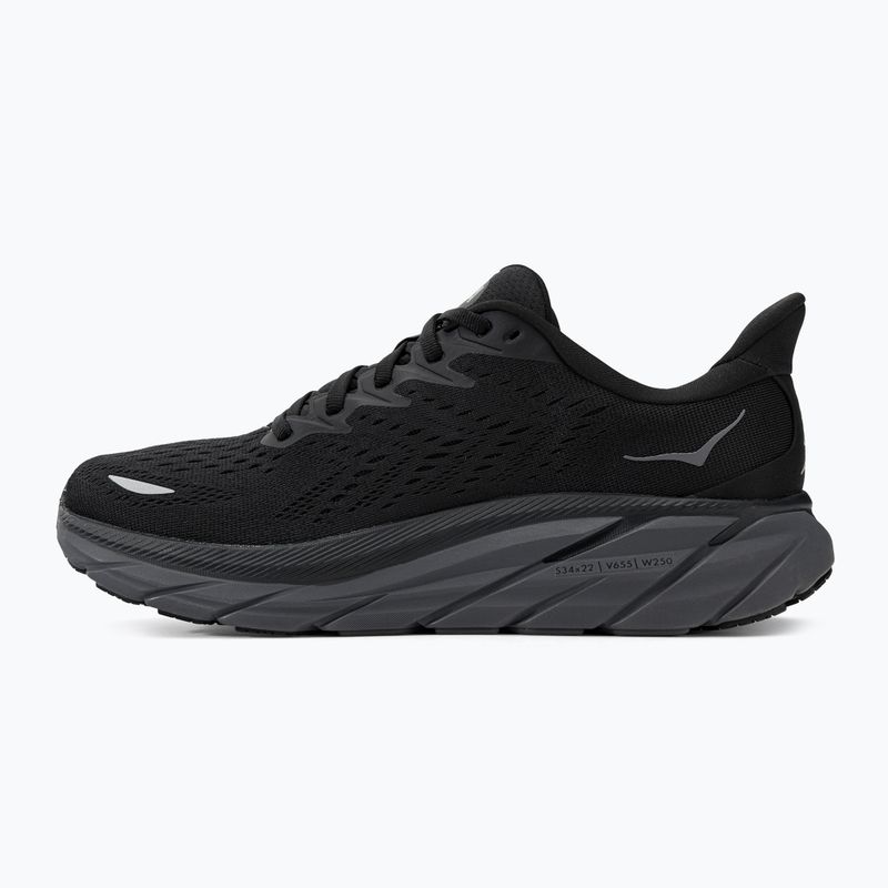 Buty do biegania męskie HOKA Clifton 8 black/black 3