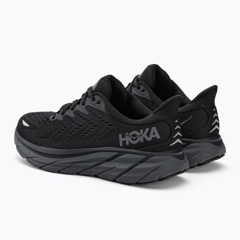 Buty do biegania męskie HOKA Clifton 8 black/black 4