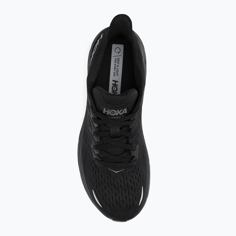 Buty do biegania męskie HOKA Clifton 8 black/black 6